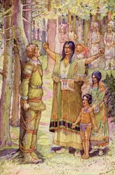 She made the arches of the forest ring with her screams